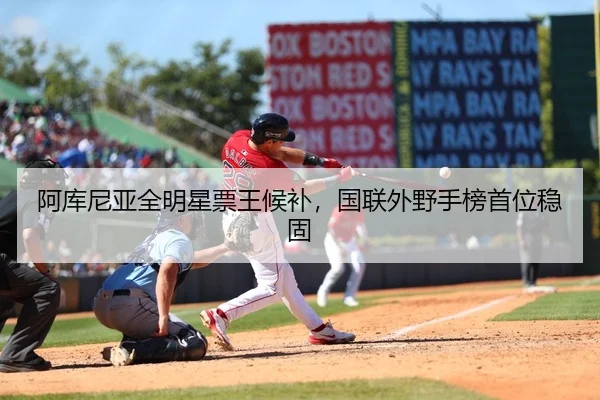 阿库尼亚全明星票王候补，国联外野手榜首位稳固